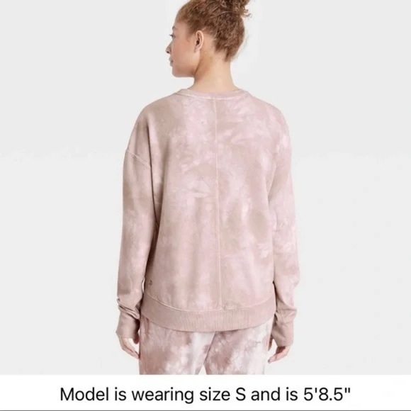 All In Motion Tie Dye Crewneck Sweatshirt XXL NWT - Picture 2 of 5